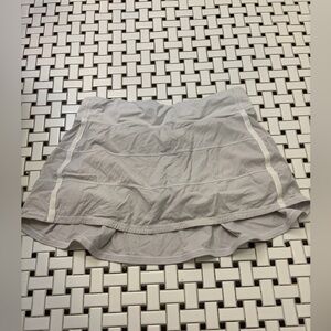 lululemon athletica Gray Skort